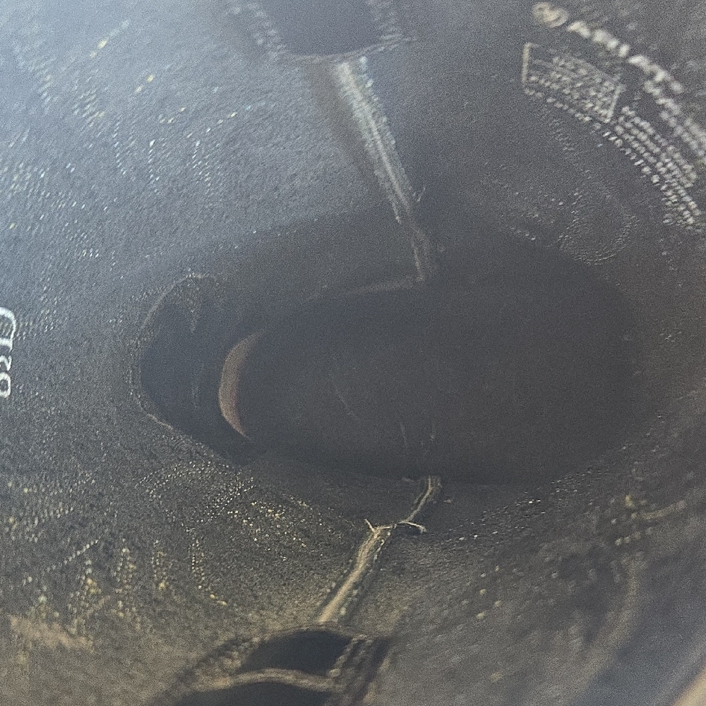 Ariat Black Western Boots with Light Green Stitching - Picture 12 of 12